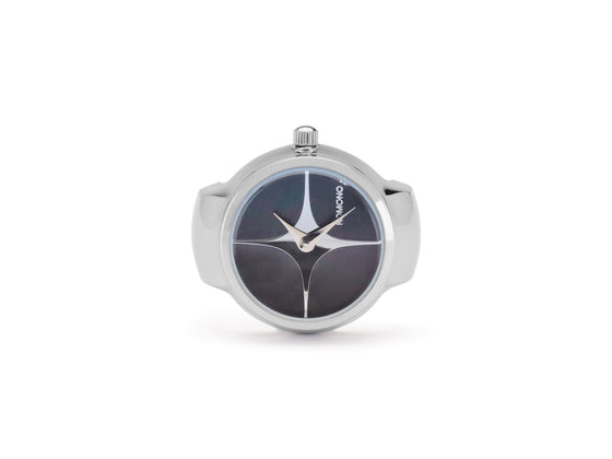 Noor silver black