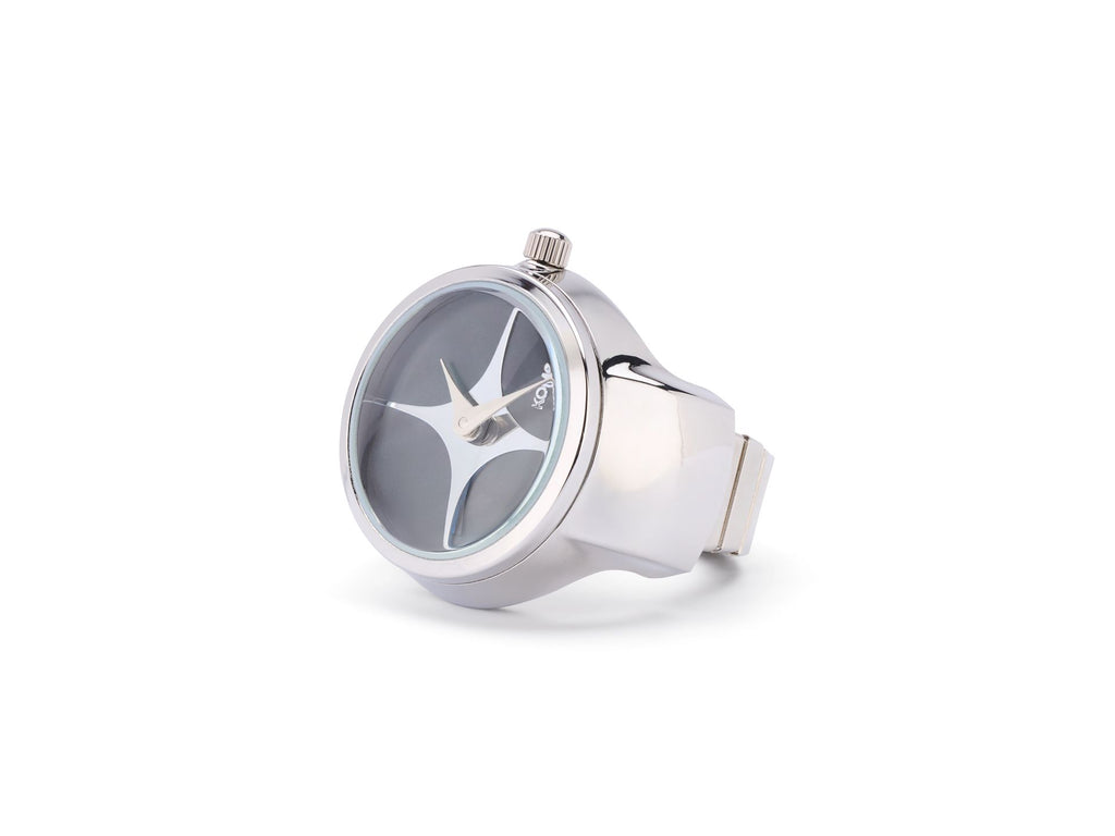 Noor silver black