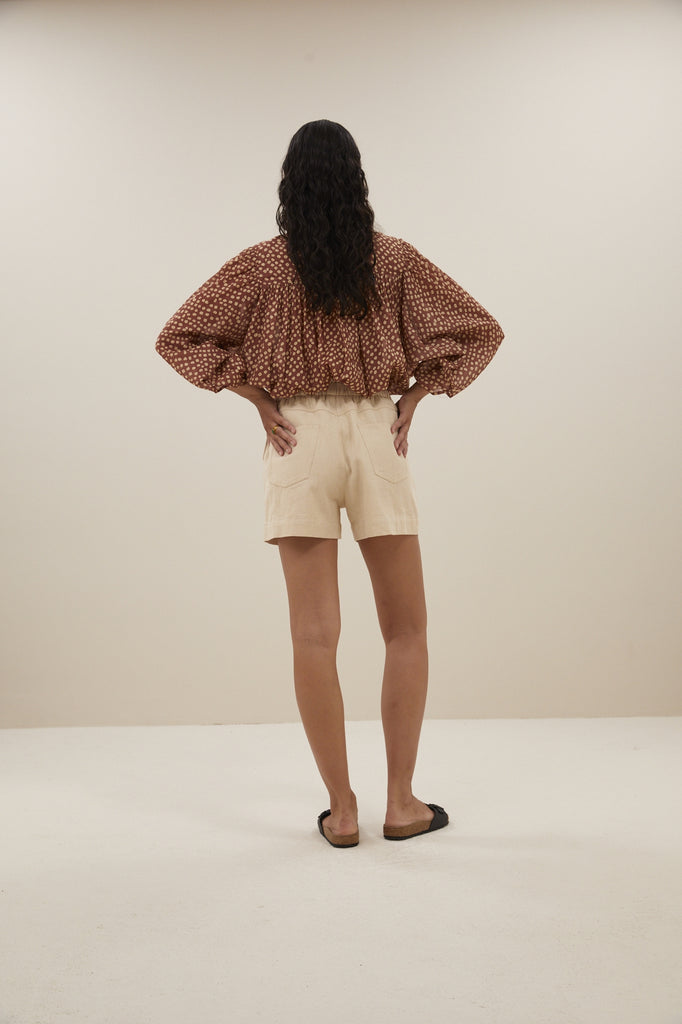 Leon twill shorts