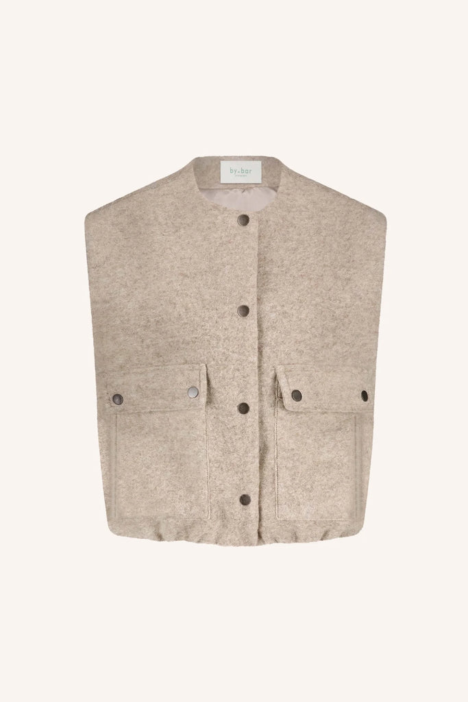 Maggie sleeveless jacket