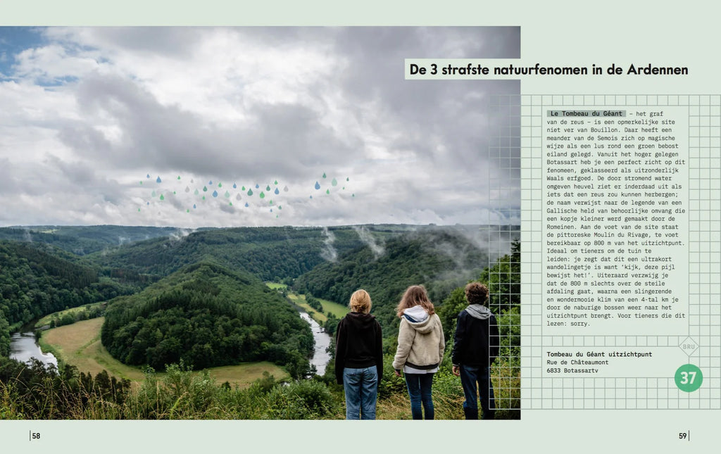 Het boek voor ontdekkingsreizigers in België