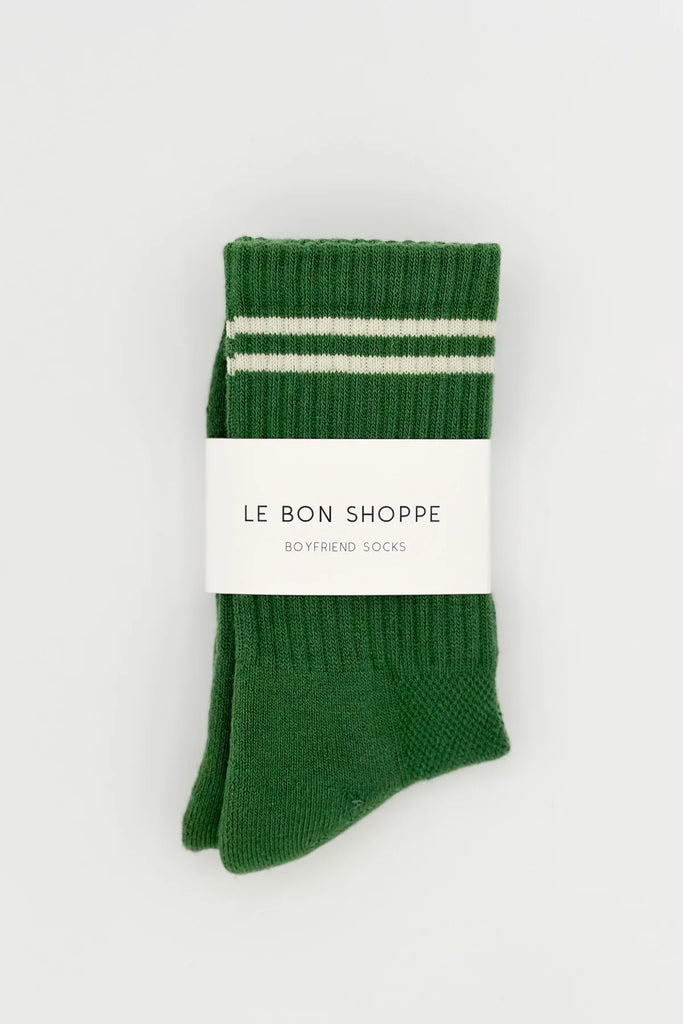 Boyfriend socks - moss