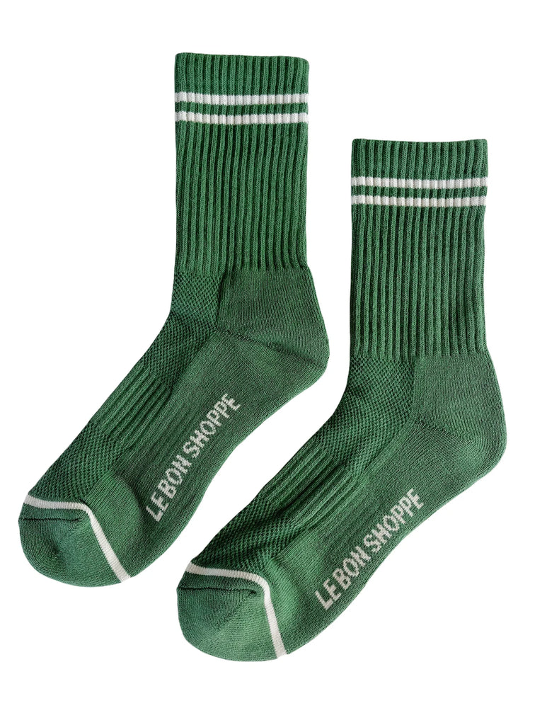 Boyfriend socks - moss