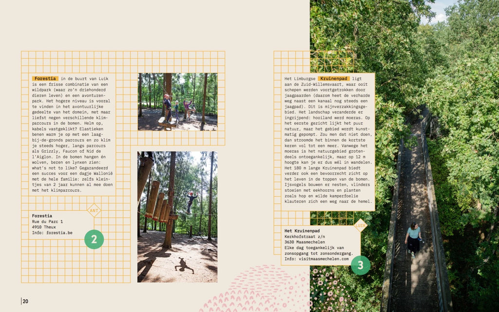 Het boek voor ontdekkingsreizigers in België