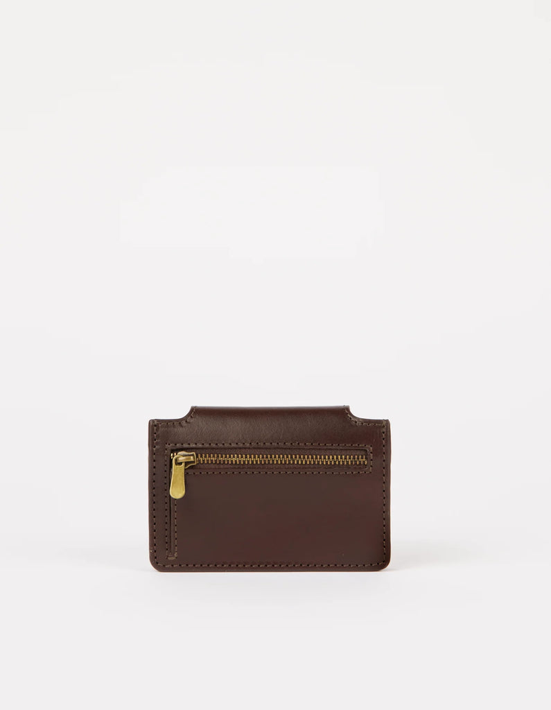 Harmonica Wallet - Cocoladebruin Klassiek Leer
