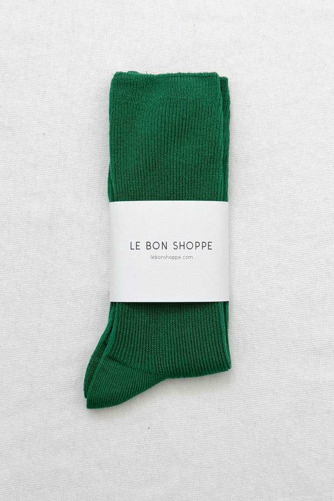 Trouser socks - deep green