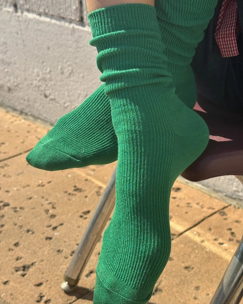 Trouser socks - deep green