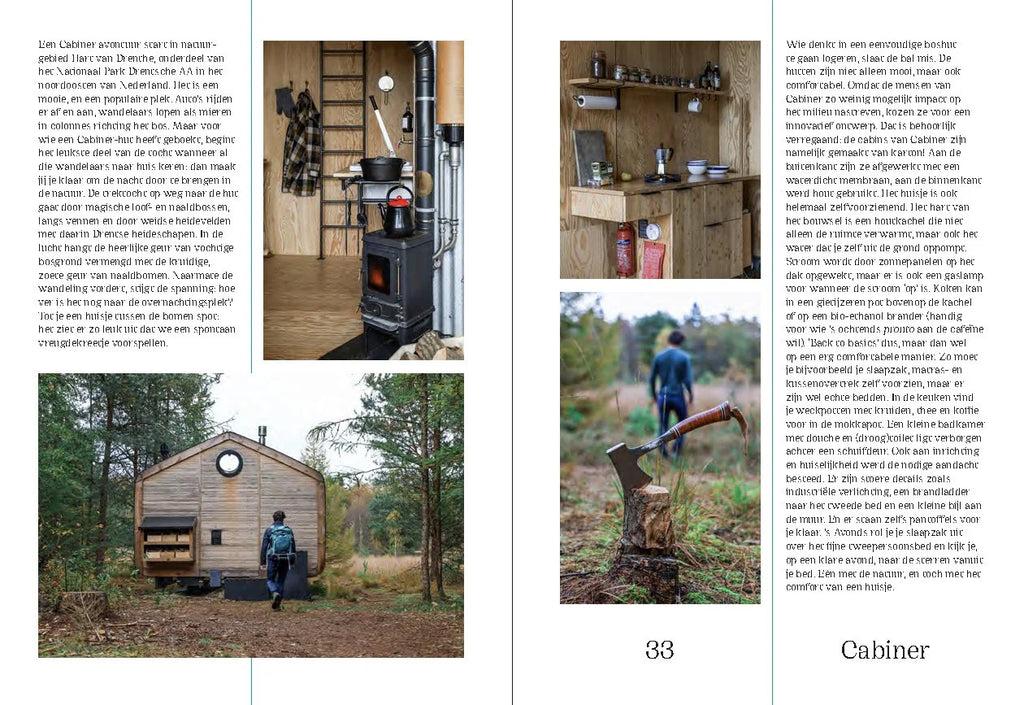 Into the Woods - 25 bos- en natuurhuisjes in België en Nederland