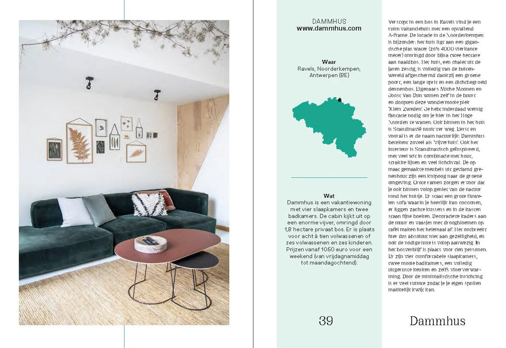 Into the Woods - 25 bos- en natuurhuisjes in België en Nederland