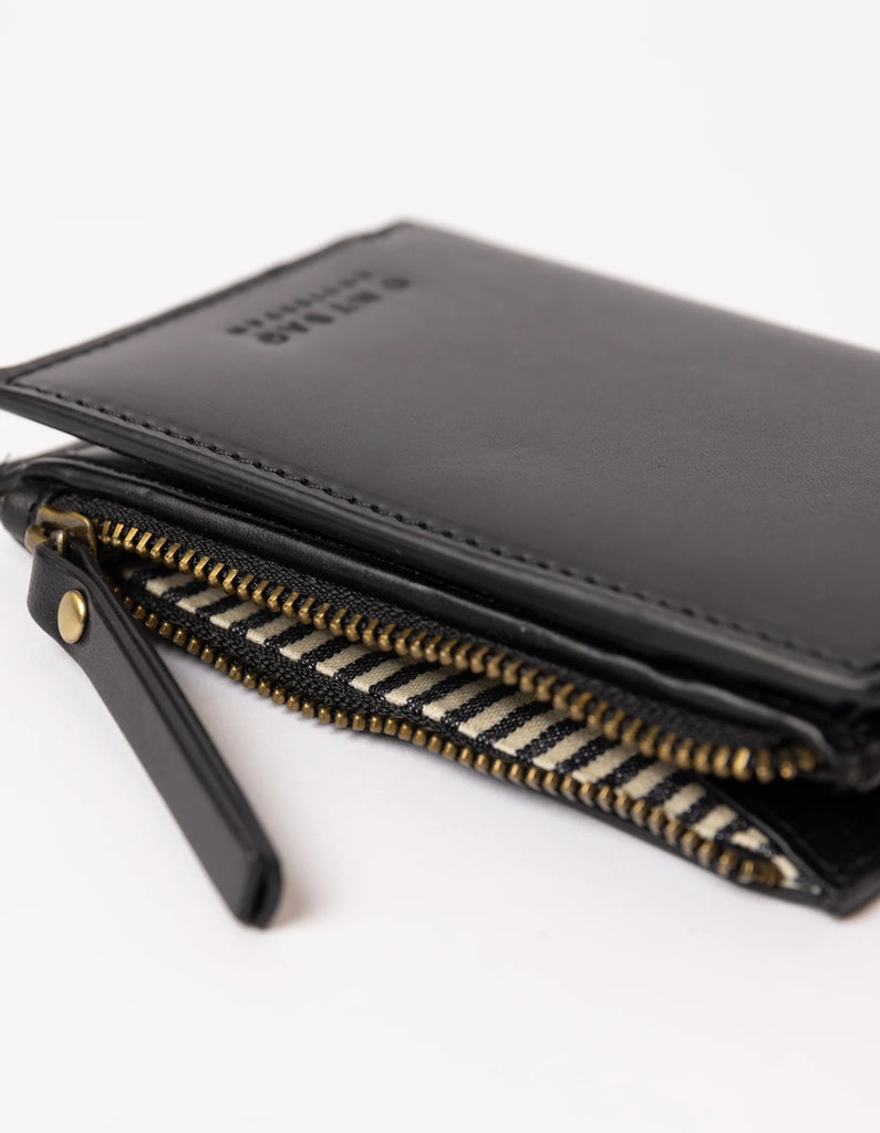 Jamie Wallet - Zwart Klassiek Leer