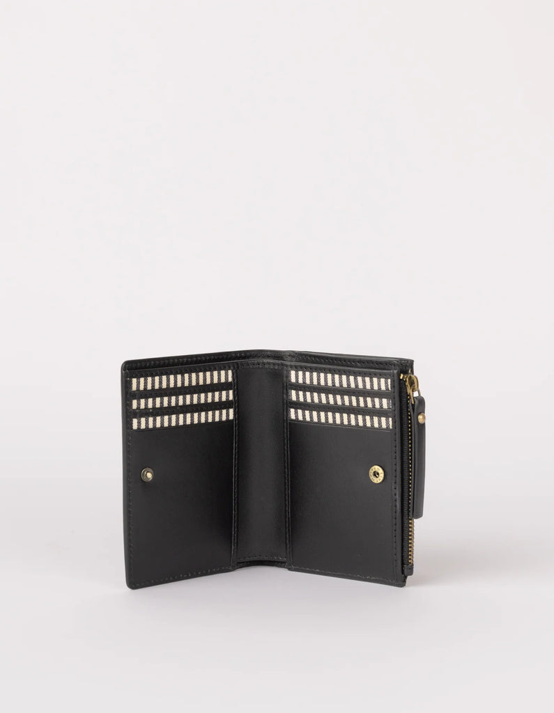 Jamie Wallet - Zwart Klassiek Leer