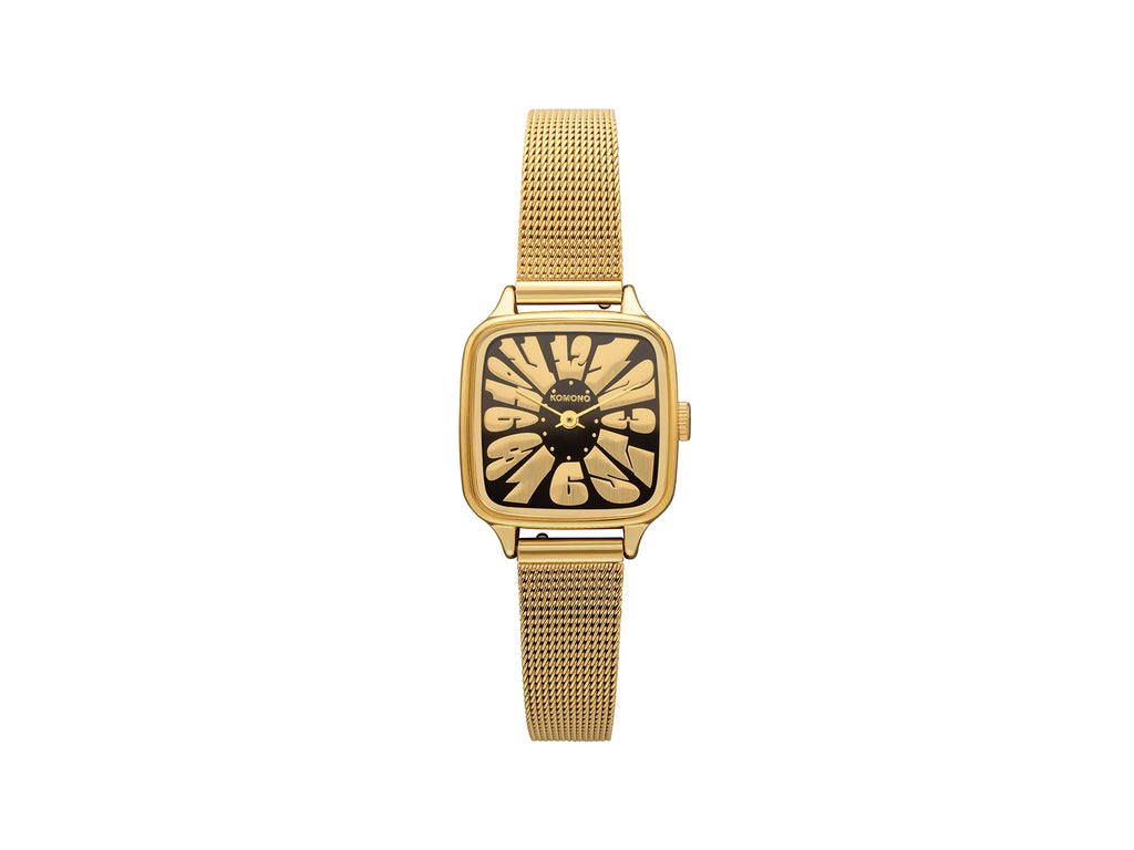 Kate flower royale gold black