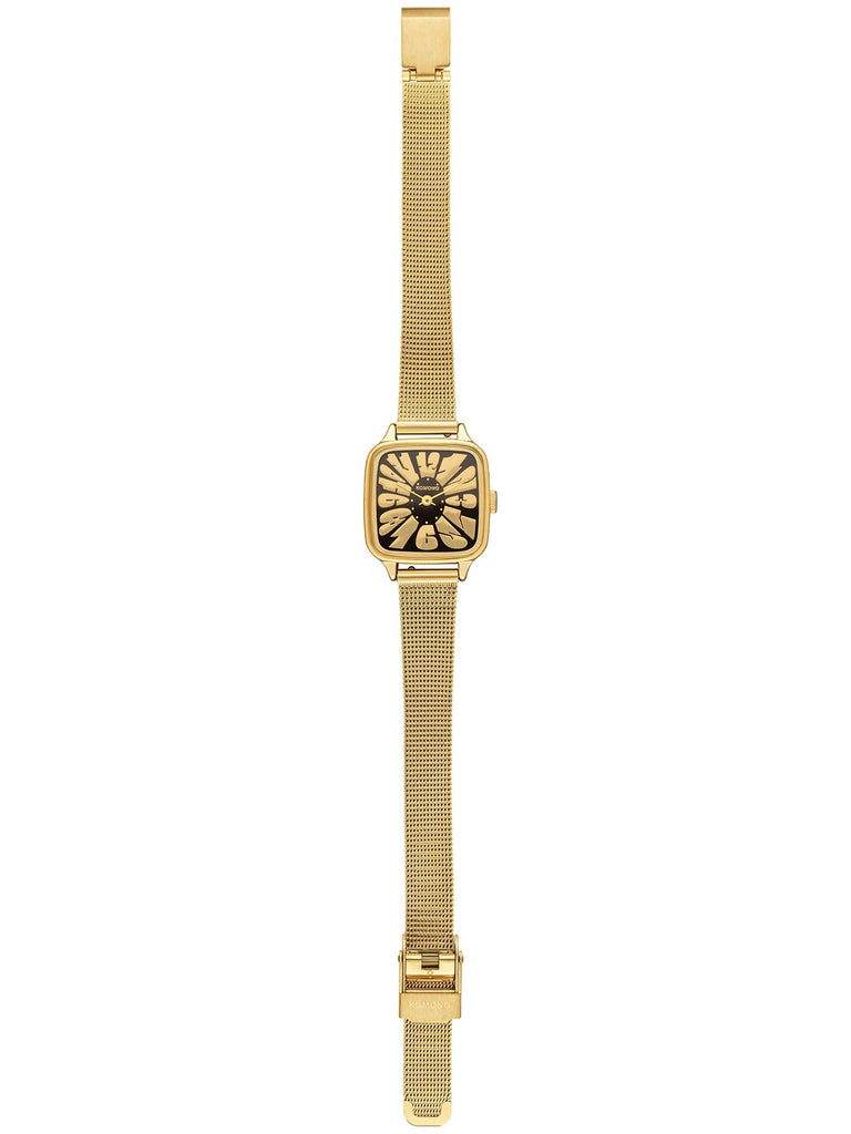 Kate flower royale gold black