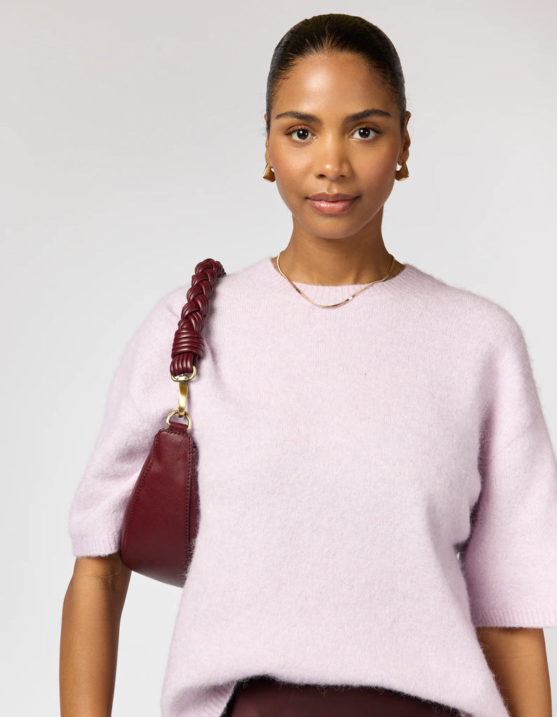 Leo - Kersenrood Soft Grain Leer