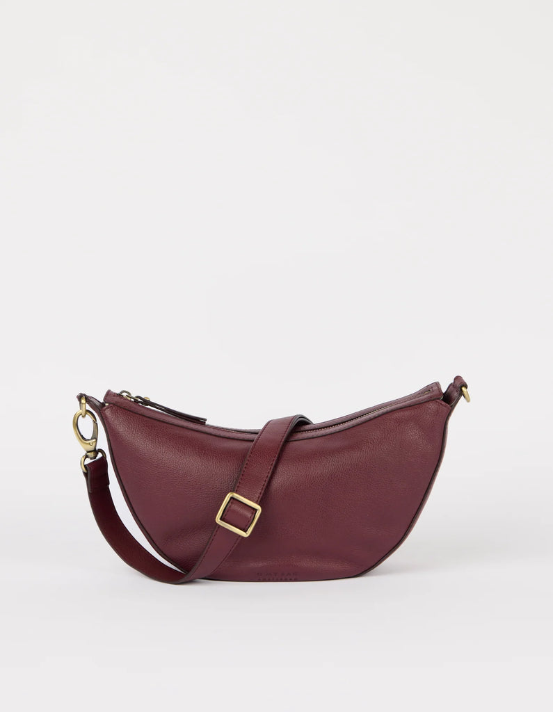Leo - Kersenrood Soft Grain Leer