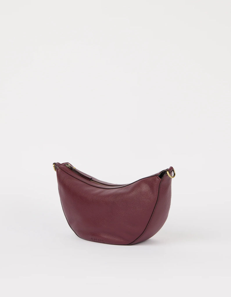 Leo - Kersenrood Soft Grain Leer
