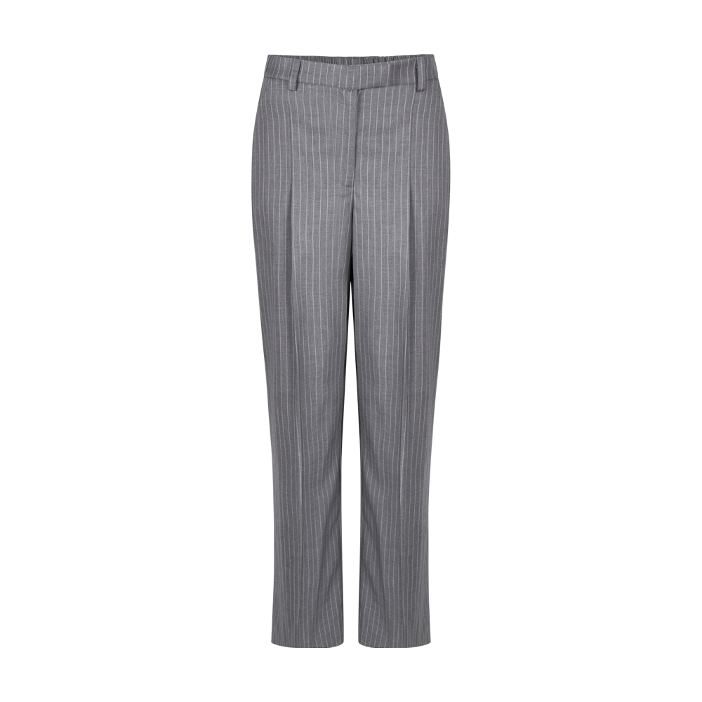 Moore pleated pin stripe pants