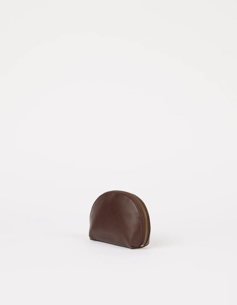 Make up Case Small - Chocoladebruin Soft Grain leer