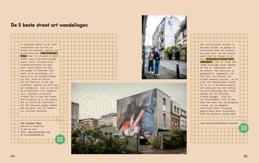 Het boek voor ontdekkingsreizigers in België