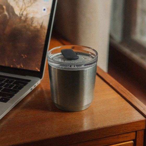 To go travel tumbler - stainless steel - 240ml with plug