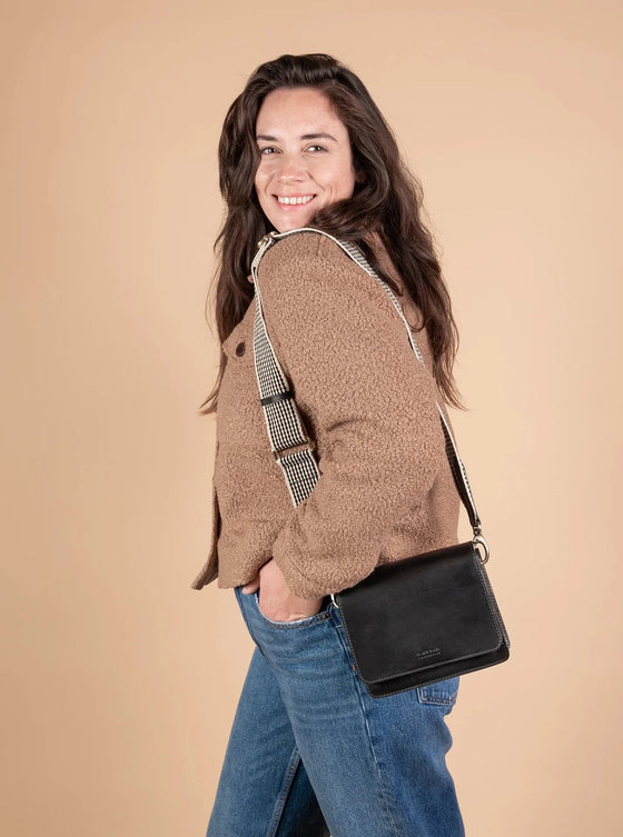 Audrey Mini - Zwart Klassiek Leer