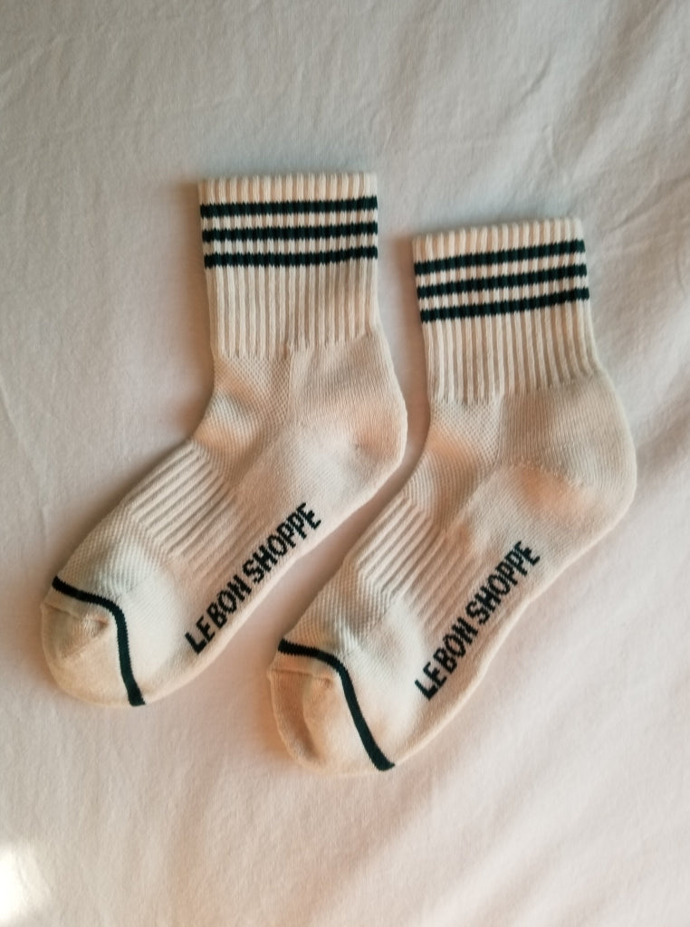Girlfriend socks - egret