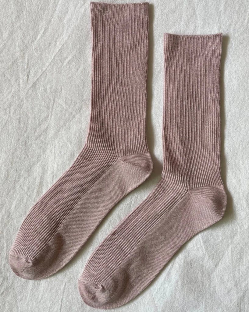 Trouser Socks - rose water