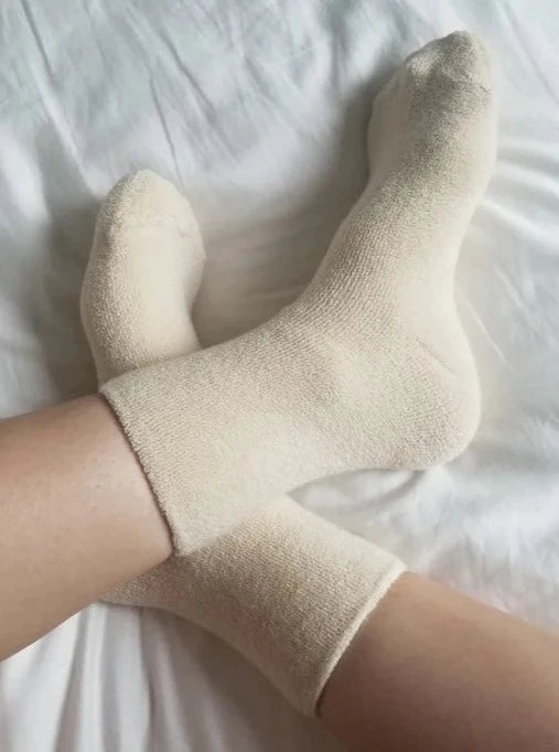 Cloud socks - ecru